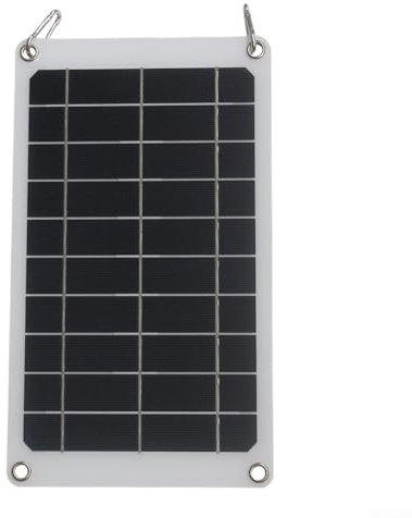 10W 5V Pannello Solare Caricatore Del Telefono Cellulare, Monocristallino Outdoor Campeggio Escursionismo USB Ricarica Batteria per Dispositivi Portatili