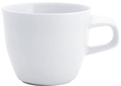 KAHLA 155114A90015C Elixyr Kaffeetasse 0,20 l | weißer Kafeebecher 200 ml aus Porzellan