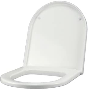 Copriwater per AXA ONE come ORIGINALE TERMOINDURENTE BIANCO cerniera inox normale