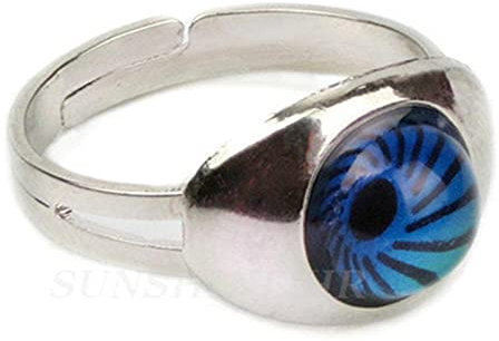 SALAN Vintage Farbwechsel Stimmung Ring Auge Emotion Gefühl Veränderbare Ring Temperaturregelung Farbringe Für Frauen