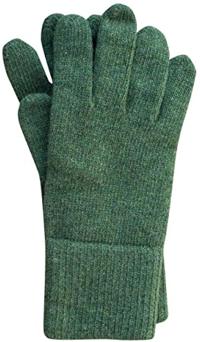 FosterNatur, Merino Herren Handschuhe Fingerhandschuhe, 100% Wolle Merino extrafine