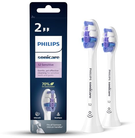 Philips Ersatz für elektrische Zahnbürste HX6052/10 (2 Stück) (2 Stück)