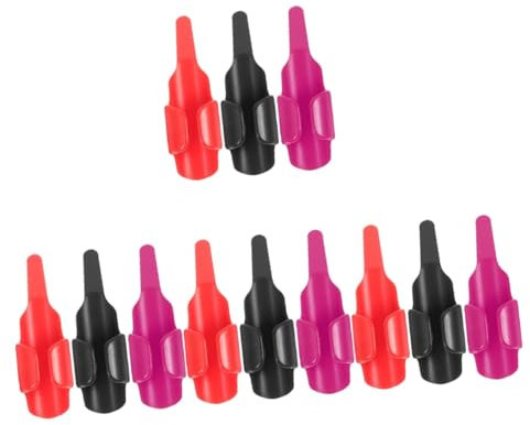 VILLCASE 12stücke Teiliges Fingerthing Thread Controller Robuste Nähhilfe Präzisen Führen Von Stoffen Schutz Ihrer Finger Beim Nähen Und Bügeln