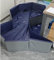 Haozozo Piscina Per Cani Grandi,Piscina Cani Pieghevole in PVC Resistente, Piscina Bambini & Piscina Cane Con Base Antiscivolo e Alta Stabilità- Estivo per Giardino & o Spiaggia (120 * 30cm)