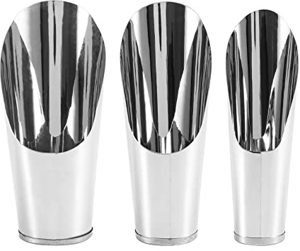 Wadakada Ensemble de 3 PièCes en MéTal de Pelle à Terre pour Bonsaï, Pelle à Main en Acier Inoxydable pour Jardin, Trousse à Outils Professionnelle pour Bonsaï