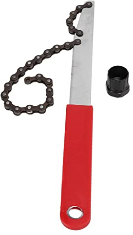 YYALYYON Kit de herramientas para látigo de cadena de bicicleta, kit de herramientas de extracción de casete de bicicleta antideslizante para ciclismo de carretera y de montaña