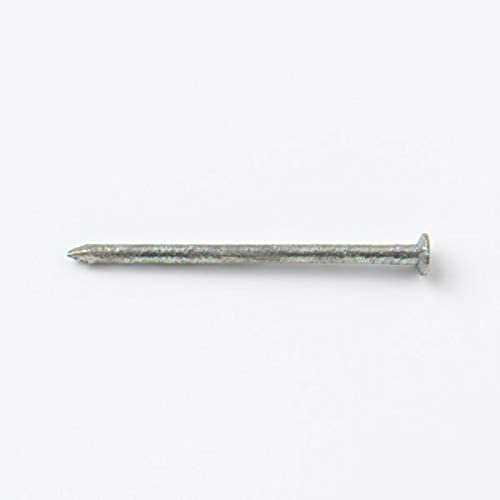Merriway BH07232 (2500 gm 2.5 Kilo) Round Wire Galvanised Nails 75mm (3 inch) - Pack of 2500g (2.5 Kilo)