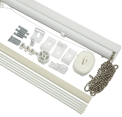 PVC Cassette Roman Blind Kit 250cm Drop (70cm)