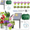 AIBISTAR D'irrigation Goutte à Goutte Automatique énergie Solaire, 12 Modes de Chronométrage, Avec Tuyau D'arrosage de 15M, Convient Aux Plantes en Pot de Jardin Intérieur et Extérieur, Aux Légumes
