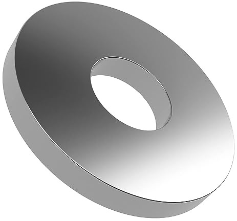 Offgridtec Lot de 50 rondelles en acier inoxydable V2A DIN9021 M10 x 25 mm résistantes à la corrosion pour montage solaire, construction, électronique, automobile et industrielle, argentées