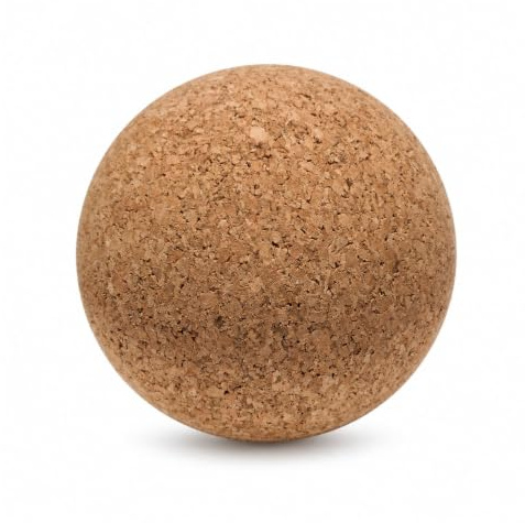 1 x Wein Korkkugel 8 cm – Weinkorken Kugelstopfen aus Presskork | Für Dekanter und Karaffen, Vorratsgläser, Wohnraumdeko und DIY, Wein, Whisky, Rum, Cognac und Obstbrand
