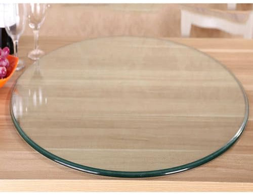 SYUFRE Tapa De Cristal para Mesa Redonda Tablero De Vidrio Redondas Vidrio Templado Transparente para Mesa De Comedor Diámetro 35cm ~ 100cm para Mesa De Comedor Cocina Jardín (Size : Ø 65cm(26Inch))