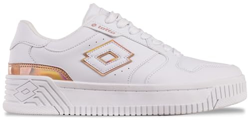 Lotto Sneaker da Donna, Bianco/Rame, 40 EU, Rame Bianco, 40 EU