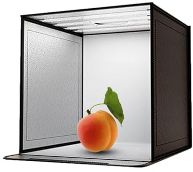 Scatola Fotografica Pro Studio | Pieghevole con Luce LED | Fotografica Regolabile 40x40 Cm per Gioielli, E Fotografia Artigianale