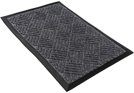 Comart - Zerbino Kelly - Asciugapassi Antiscivolo - 40x60 cm - Grigio Sc