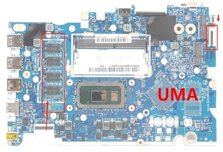 NM-C781 Mainboard For 3-14IML05 3-15IML05 Laptop Motherboard With i3 i5 i7 10TH CPU,R-AM 4GB Test Ok(3-15IML05 I5-10210)