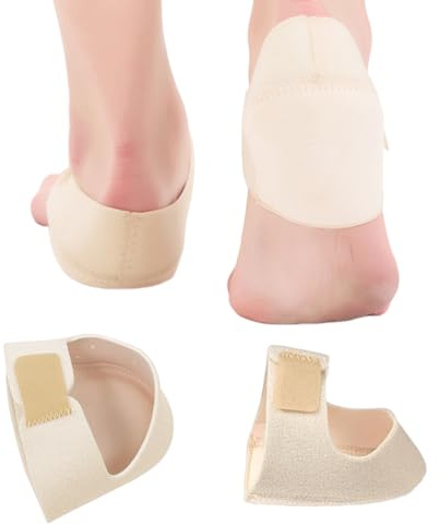 GHPKOTW 2 Cuscinetti per la fascite plantare, Talloniera da indossare per donna e uomo, Supporto plantare per tallonite, sperone, tallone screpolato e dolore,allevia il dolore al tallone