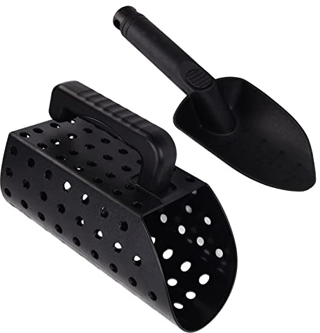 Headerbs Sand Scoop for Metal Detecting, ABS Material, Lightweight Shovel, Efficient Sifting, for Outdoor Treasure