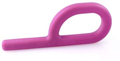 ARK® Grabber Standard in glatt oder texturiert mit einfacher Handhabung für Kinder durch Schlaufenform- Kiefermotorik, Beißblock, Kauen, Zahnen, Autismus (glatt)