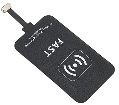 Micro USB Wireless Charging Receiver, 5V 2A 10W Wireless Qi Charger Adapter, Micro USB Cellphone Charging Receiver Module for USB B Android Cell Phones