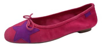 Reqins Ballerine HELO Pelle Fuschia Violina, Fucsia, 36 EU