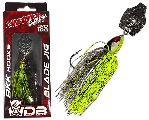Angel-Berger Wild Devil Baits Blade Jig Chatterbait Spinnköder Chatter Bait Kunstköder Barsch Hecht Zander