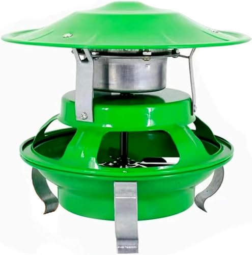 KFJZGZZ Évacuateur de fumée, ventilateurs inducteurs de toit et extracteur électrique de cheminée - ventilateur de ventilation, 100W