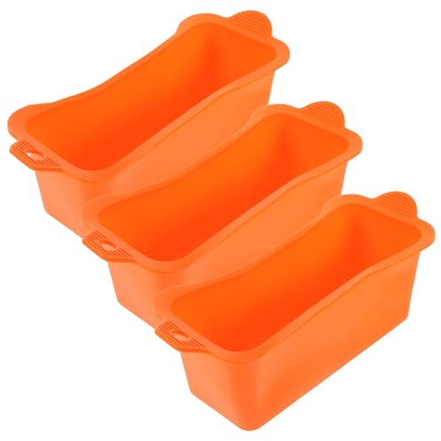 Sosoport Silikon-Liner 3St BBQ-Bechereinlage Fettbecher-Liner aus Silikon Silikon-Fettbecher-Zubehör Backform camping zubehör Ersatz-Silikonliner Einsatz für Auffangwanne draussen Grill