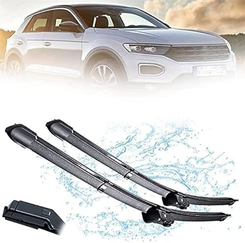 Auto Scheibenwischer für VW t-roc 2017 2018 2019 2020, Scheibenwischer Hochwertige Wischergummi Wiper Zubehör