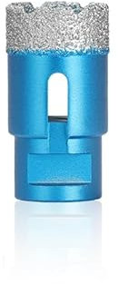 WZFC M14 Thread Core Drill Vacuum Brazed Dry Hole Cutter For Angle Grinder Marble Tile Drilling Tool,35mm