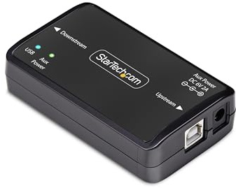 StarTech Galvanischer USB-Isolator 6kV, USB 2.0/1.1, IP40, DIN-Schiene