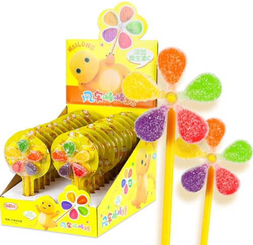 WSYLS Windmill Lollipop lollipops lollies Windmill lollipop-candy that can be turned (10 sticks)