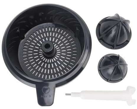 Verbessertes Juicer -Pressesieb Kit für TM6 TM5, Schnell und Leicht zu Ersetzen Entsafter -Ersatzteile, Kunststoff -Entsaften -Zitrus -Squeezer -Anhang Foodprozessorzubehör