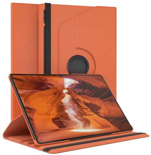 EAZY CASE – surfplattefodral för Samsung Galaxy Tab S10 Ultra, skyddsfodral, smart fodral, surfplatta, fodral, rotationsfodral för montering, hopfällbart skal, 360° roterbart med stativfunktion,