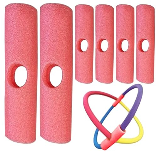 6 Stück Schwimmverbinder, Nudelverbinder Poolnudel Verbinder | Schwimmnudel Wassernudel Steckverbindung Für Schwimmnudeln, Steckverbinder Hülse Für Heimwerker, Wasser, Poolspielzeug