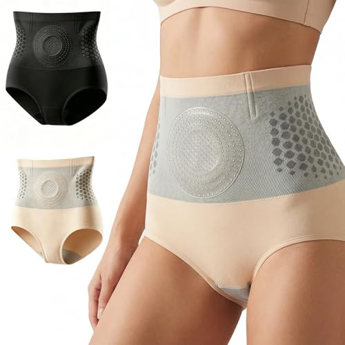 Amyucte Thermogenic Fat Burning Sculpting Shorts, High Waist Sweat Enhancing Compression Shorts, Tummy Control Slimming Workout Shorts, Gym Yoga Running Fitness Body Shaper for Women