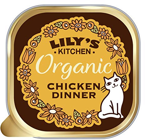 Lily's Kitchen Chicken Dinner Organic Wet Cat Food (19 x 85g)