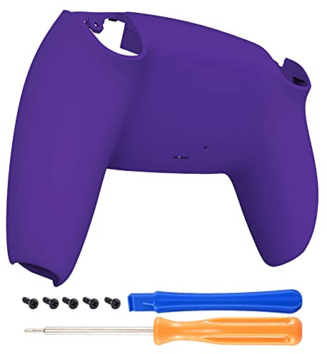 eXtremeRate Back Cover Compatible with PS5 Controller, Case Replacement Shell Cover for Playstation 5 Controller (Purple)
