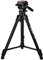 Svbony SA402 Trépied Caméra Tête de Fluide en Aluminium, Trépied de Voyage Professionnel avec Plaque à Libération Rapide, 64.56 inches 360 Degré Panoramique Trépied, pour vidéo DSLR Caméra