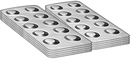 100 tabletas de reactivo DPD1 para fotómetro para medir el cloro libre. Adecuado para PoolLab u otros fotómetros de mano