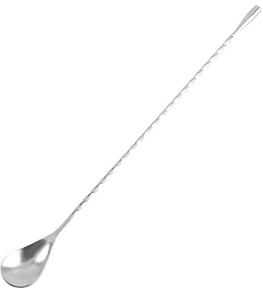 Steel Water Drop Bar Spoon Fine Thread Bar Spoon Bartending Spoon Cocktail Teardrop G7I2 Bar Mixing Stirring Bar