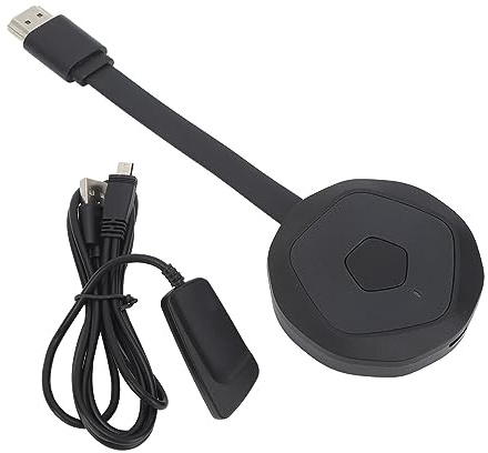 Adaptateur de Dongle D'affichage HDMI sans Fil, pour Ordinateur Portable, Smartphone, Streaming Audio Vidéo vers Projecteur TV, écran Vertical Horizontal, Interrupteur à clé pour