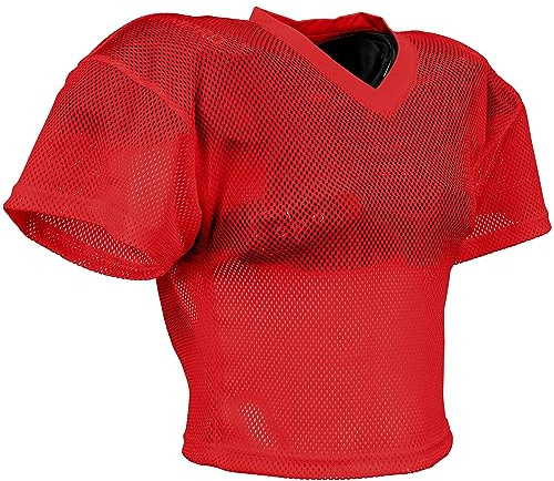 Shuffle Football Practice Jersey, Adult X-Large, Scarlet