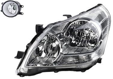 Johns, Faro halógeno apto para Toyota Verso 04/2009-02/13 H11 HB3 Li. + niebla