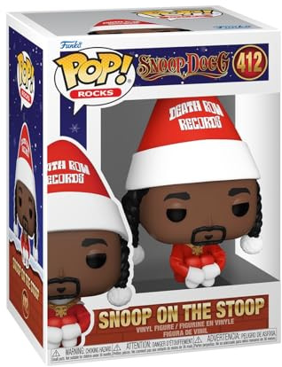 Funko Pop! Rocks: Snoop Dogg - (Snoop On A Stoop) - Vinyl-Sammelfigur - Geschenkidee - Offizielle Handelswaren - Spielzeug Für Kinder und Erwachsene - Music Fans - Modellfigur Für Sammler und Display