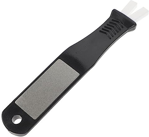 Sosoport 5stücke EIS Skate Schärfer Tragbares Schleifwerkzeug Für Schlittschuhe Handheld Klingenschärfer Geeignet Für Kufenarten Und Inklusive Anleitung Und Übungsblock Siliziumkarbid