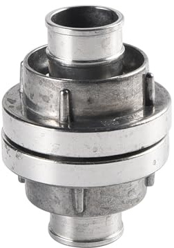 Supertool Raccord d'aspiration 40 mm en Aluminium, Coupleur de pression Storz, pour tuyaux de pompiers, raccord de tuyau fixe, accessoire de tuyau C
