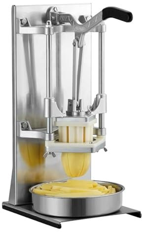Máquina cortadora de verduras multifuncional comercial, máquina for cortar frutas, picadora de verduras, cortadora de patatas fritas de acero inoxidable, cortadora de patatas, for restaurantes y cocin