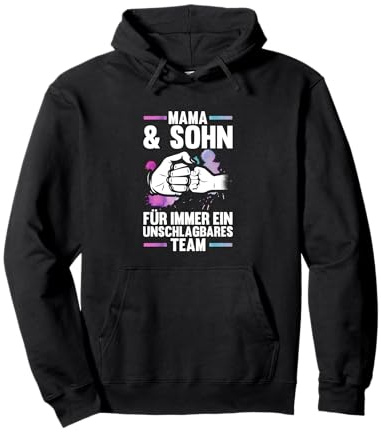 Mama Und Sohn Pullover Hoodie