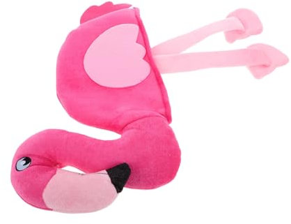 UPKOCH Flamingo-tierhut Cartoon-tierhut Für Party Plüschtierhut Partyhüte Tierkostümhut Performance-hut Trendiger Hut Tierkopfschmuck Flamingo-geburtstagsparty-dekorationen Tier-party-dek